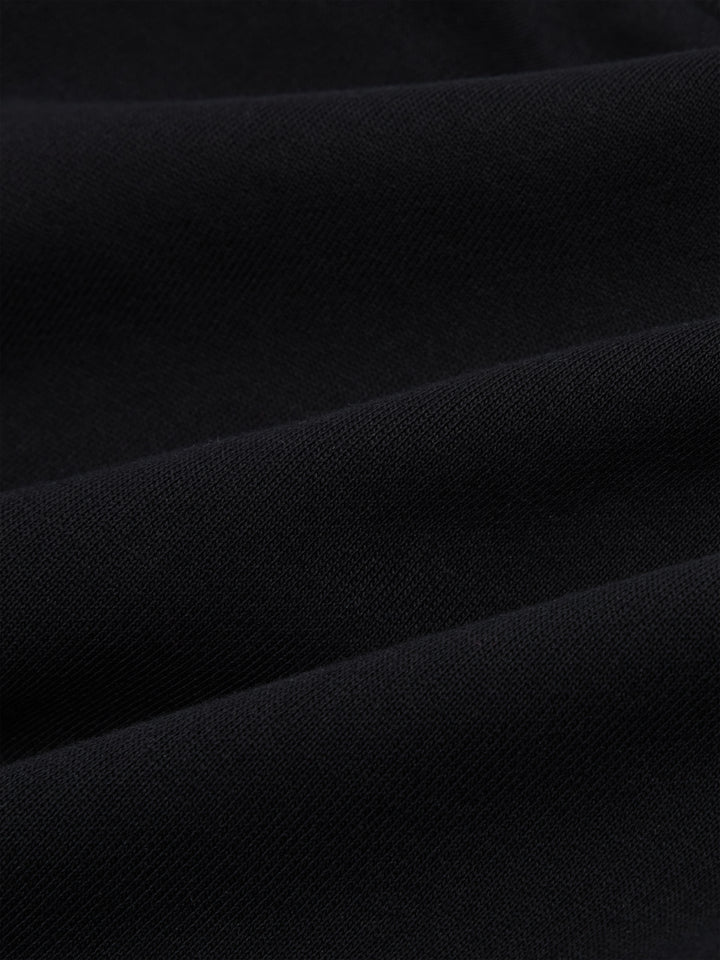 Tailored Wide Leg Pants - Night Black