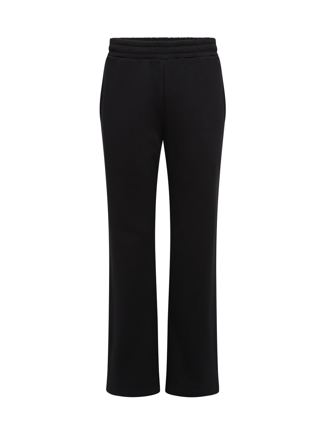 Tailored Wide Leg Pants - Night Black