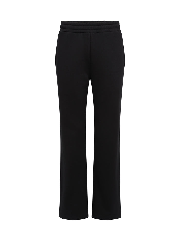 Tailored Wide Leg Pants - Night Black