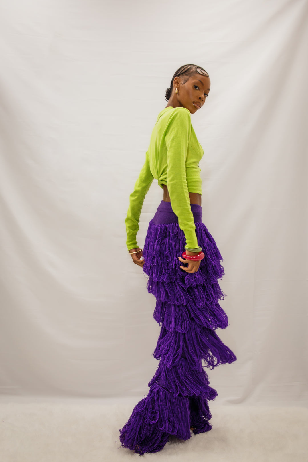 Milena Knit Tassel Trousers