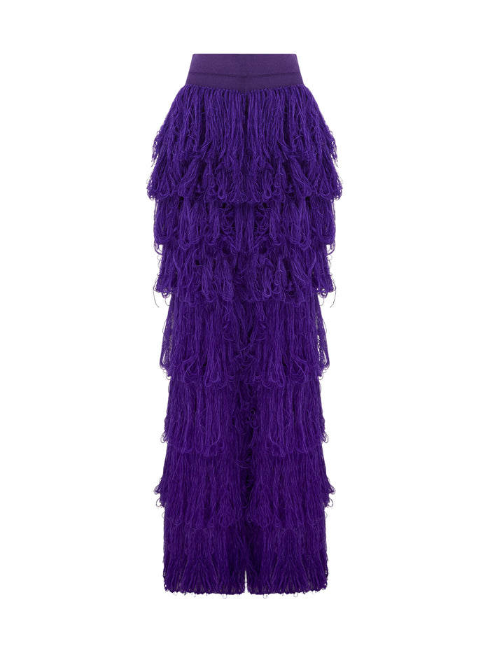 Milena Knitted Tassel Trousers